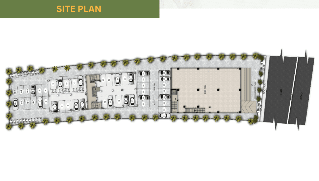 Achyut Skyway floor plan layout